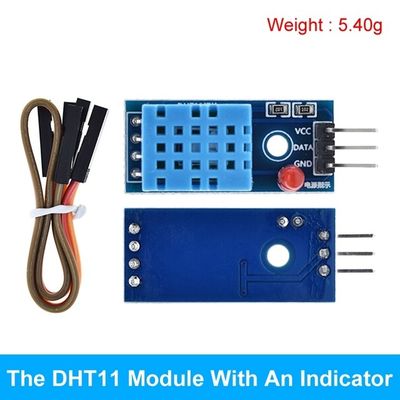 Modulo de sensor de temperatura y humedad DHT11 Sistema operativo Android con LED