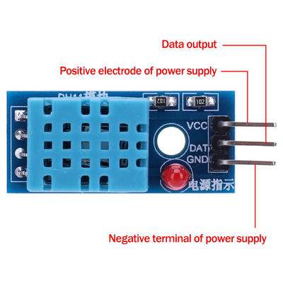 Modulo de sensor de temperatura y humedad DHT11 Sistema operativo Android con LED