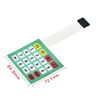 16 teclado de cambio de membrana teclado 4 * 4 teclado de matriz para DIY KIT