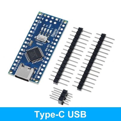Mini / Tipo-C / Micro USB Nano 3.0 Micro Controller Board Atmega328 MU/Atmega328 AU
