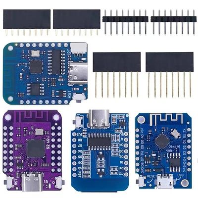 Basado en ESP8266 CH340G Nodemcu V2 Mini Pro V3.0 NodeMcu 4MB/16MB Bytes Lua WIFI Internet de las cosas Consejo de desarrollo