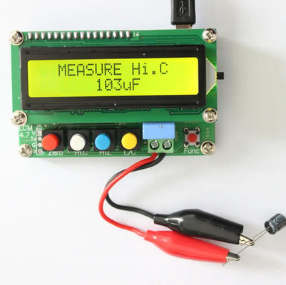 Lc100-A Lcd digital de alta precisión Capacidad de inductancia L/C medidor de condensador Tester frecuencia 1Pf-100Mf 1Uh-100H Lc100-
