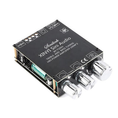 XY-T100H Bluetooth 5.0 Amplificador de audio 100WX2 con control Sinilink-APP y TPA3116D2 Stereo Digital Power