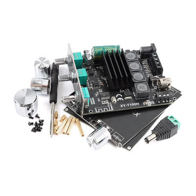 XY-T100H Bluetooth 5.0 Amplificador de audio 100WX2 con control Sinilink-APP y TPA3116D2 Stereo Digital Power