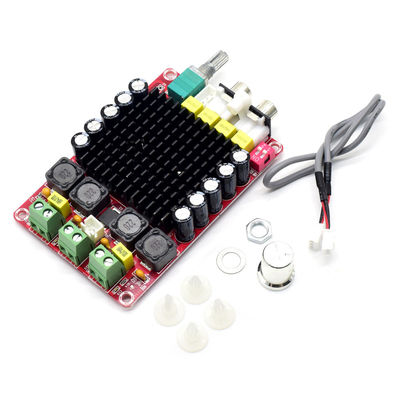 TDA7498 Tabla de amplificador digital con 2*100W de potencia de salida DC14-34V de voltaje de entrada y protección contra el sobrecalentamiento