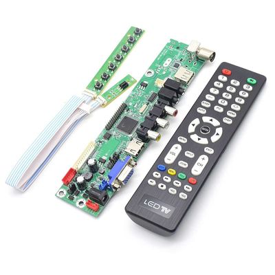 HDVX9-AS V4.5 Universal LED TV Mainboard V59 Universal LCD LED TV Controller Board también conocido como HDVX9