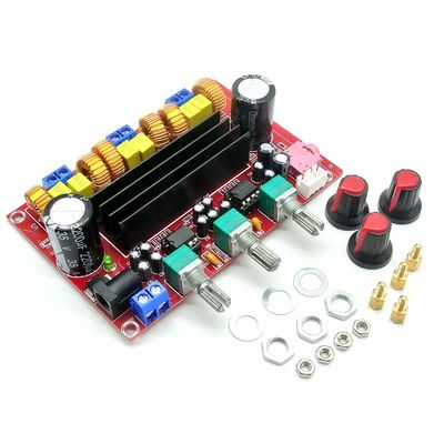Módulo amplificador digital CA-3116P con salida de chip TPA3116D2 50Wx2+100W y voltaje DC12-24V