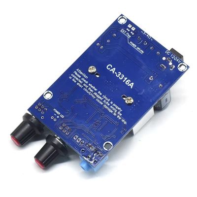 CA-3316A Tabla de amplificador de potencia digital de 100 W con chip TPA3116 para subwoofer 12-24V