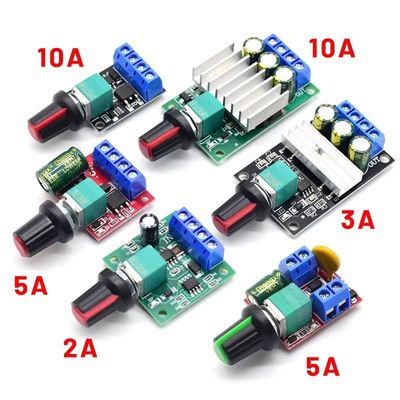 CA-110AS 12V/24V 10A PWM DC Motor velocidad de control de gobernador sin paso LED regulador de potencia regulador de tensión módulo