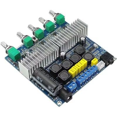 Placa amplificadora de potencia de audio CA-3169B de 2.1 canales con chip TPA3116D2 y salida máxima de 100 W