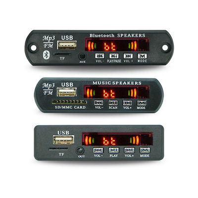 Tarjeta de decodificación MP3 de radio FM con función de radio FM de audio sin pérdidas y BT 5.0