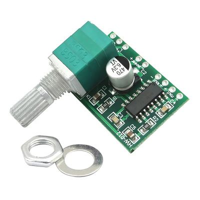 GF1002 PAM8403 Placa de amplificador de audio con alimentación USB y potencialómetro 2 canales 2.0