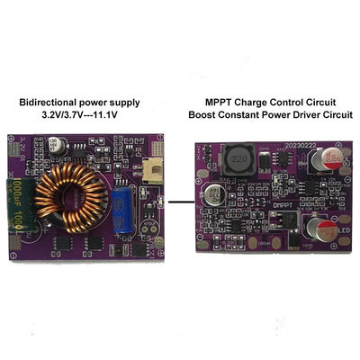 Modulo de conductor de impulso de tipo de montaje estándar para controlador de paneles solares de batería de litio de 18 V