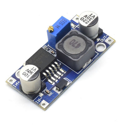 3.2-40V Ingreso 1.5-35V Salida Ajustable de CC a DC Modulo de alimentación de paso a paso LM2596