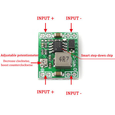 MP1584EN 3A Módulo regulable DC-DC para un amplio rango de temperaturas e industrial