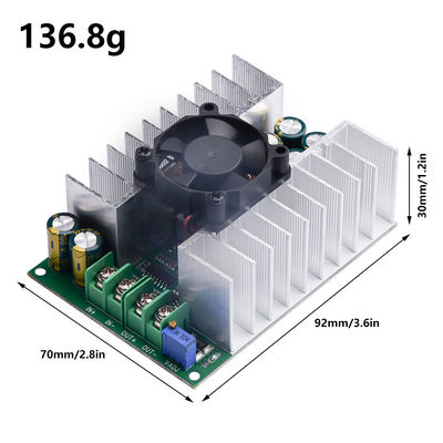 Módulo ajustable de 500W para el tipo de montaje estándar DC-DC CC CV Buck Converter