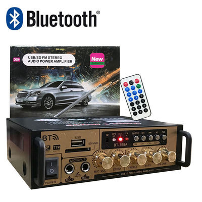 Amplificador de audio Mini 12V sin pérdidas U Disc Radio con 2 canales 2.0 y BT Board