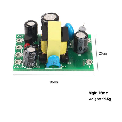 Tipo de montaje estándar Módulo de alimentación de conmutación AC-DC 110-220V con potencia de salida de 6 W