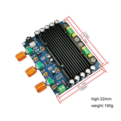 2 canales 150W Amplificador profesional TPA3116D2 placa de audio digital para sistemas de sonido de alta potencia
