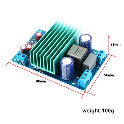 Tabla de amplificador digital HIFI de clase D de 250 W con LM3886 para sistemas de audio profesionales