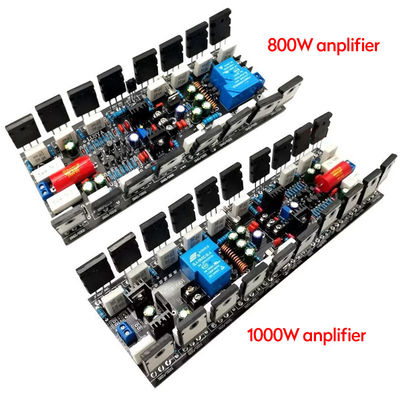Tabla de amplificador de potencia mono de 800W con transistor Toshiba y amplio rango de suministro de energía para la amplificación profesional en el escenario trasero