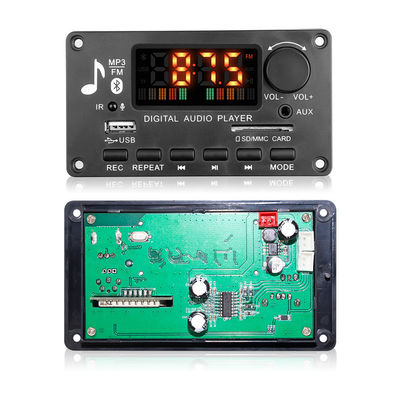 Placa base del amplificador del coche del módulo BLUETOOTH de alta potencia 2x40W con soporte del formato de audio APE y más de 20 horas de duración de la batería