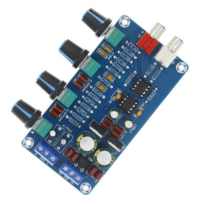 Modulo preamplificador estéreo de 4 canales con circuito de control de tono
