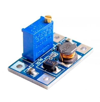 Modulo de convertidor de aumento de voltaje de paso 2A para la implementación de la fuente de alimentación CC-DC SX1308