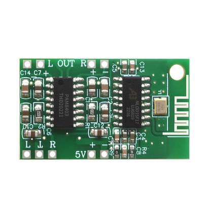 Amplificador de potencia de audio digital de 5V Clase D Modulo estéreo Bluetooth 5.0 y chipset PAM8403