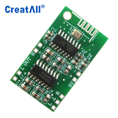 Amplificador de potencia de audio digital de 5V Clase D Modulo estéreo Bluetooth 5.0 y chipset PAM8403
