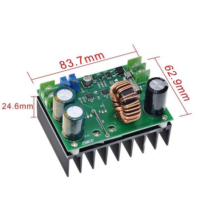 Tabla de convertidor de impulso de CC-DC de 12-60V a 12-80V con estándar de frecuencia de salida de 600W 10A