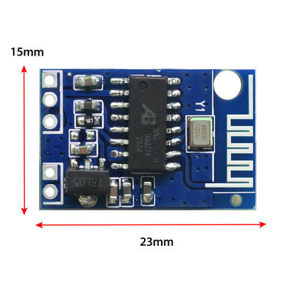 Panel de amplificador de audio de potencia digital Bluetooth 5.1 12VDC Módulo de amplificador de altavoz 23 * 15MM