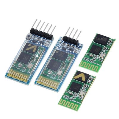 Módulo Bluetooth inalámbrico HC-05 HC-06 Transceptor RF con 2.4G Frecuencia 3.3V Nivel TTL y Convertidor UART de rango de 10 metros
