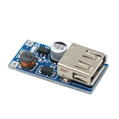 Batería de célula única módulo de alimentación de paso a paso 5V 600MA cargador convertidor de impulso CC-DC