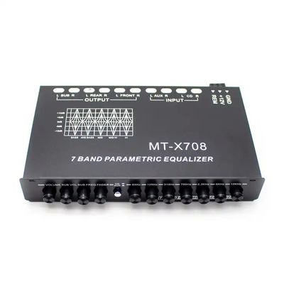 Mejore su experiencia de conducción con el Equalizer de automóviles EQ5 Equalizer de segmentos y entrada AUX
