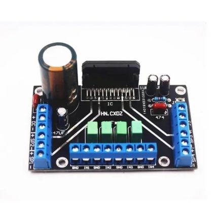 Potente placa de amplificador de audio TDA7388 DC 12V Cuatro canales 4 x 41W para PC y automóvil