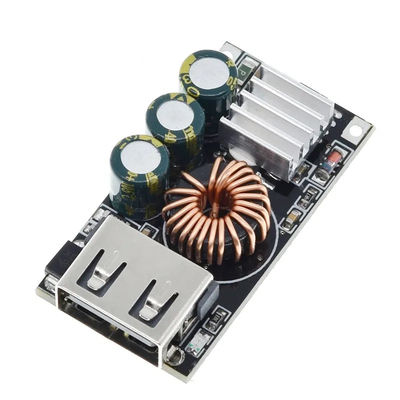 Carga de emergencia del teléfono móvil con QC3.0 DIY Fast Charger Board y suministro de energía de 24W