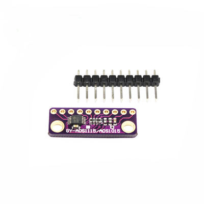 ADS1115 ADS1015 16 bits ADC 4 módulos de canales amplificador de ganancia programable 2.0V a 5.5V 100% original