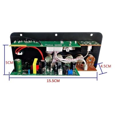 Tarjeta de amplificador D50 con audio óptico BT 5.0 AMP USB FM Radio TF Player para el hogar y el coche