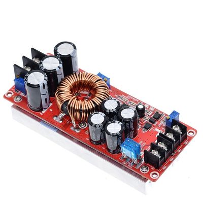Modulo de convertidor de impulso de 1200W para alimentación de alta tensión en corriente continua de 8 a 60 V de 12 a 83 V