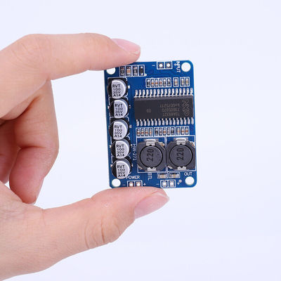 Blue TDA8932 Modulo de amplificador digital de 35W Panel de un solo canal para altavoces de 4/6/8 Ohm