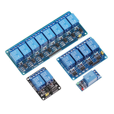 Trigger de alto y bajo nivel 5V / 12V / 24V Escudo para Arduino 1 2 4 6 8 módulo de relé de canal