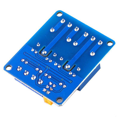 Módulo de relé de 2 canales con aislamiento de doble optoacoplador 3.3V 5V 12V 24V módulo de alimentación