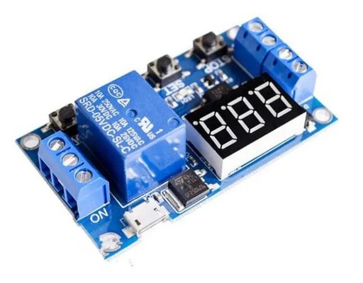 Display LED digital de 12 V sellado con temporizador de encendido/apagado, placa de interruptor de relé para la fabricación de PCB