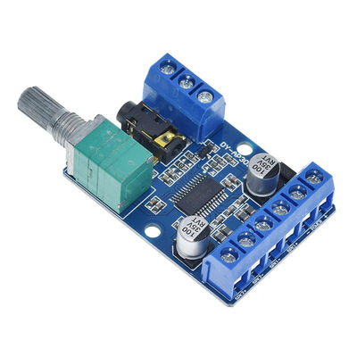 Tabla de amplificador digital estéreo de alta potencia de 30Wx2 con fuente de alimentación de 12V/24V para proyectos de audio DIY