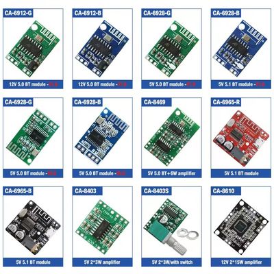 Junta de control de sonido de alta potencia TPA3116D2 Amplificador digital con función de 12-24v