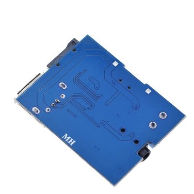 Módulo amplificador de Audio de placa decodificadora de MP3 con rango de potencia de 3,7 ~ 5,5 V, tarjeta TF y modo de reproducción de disco U, amplificador Mono de 2W