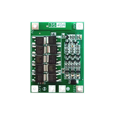 CA-3S-40A Cargador de batería de litio de iones de litio módulo de células de lipo PCB placa de protección BMS para el motor de perforación 12.6V con equilibrio
