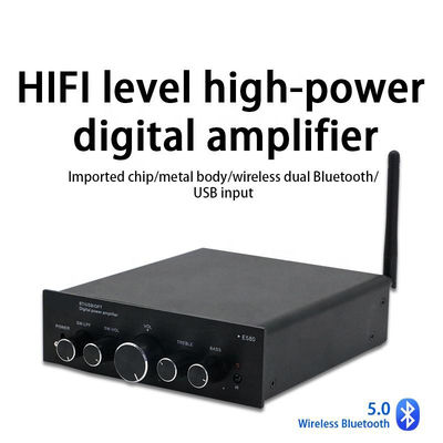 Amplificador de potencia HIFI de Audio Digital Bluetooth inalámbrico de potencia de salida de 2,1 canales y 100W para Audio doméstico