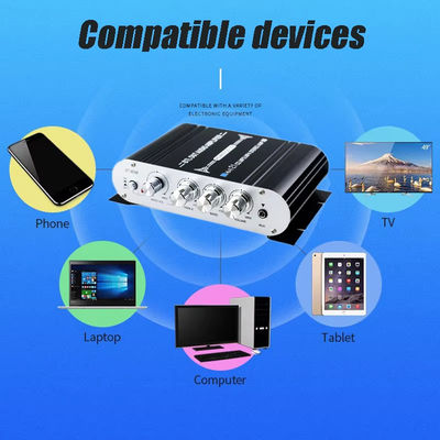 Placa amplificadora de 2,1 canales y 12V con potencia de salida 80WX2+80W para audio digital Hi-Fi doméstico